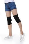 Black Freely Adjusted Self Heating Knee Pad For Mountaineering Movement