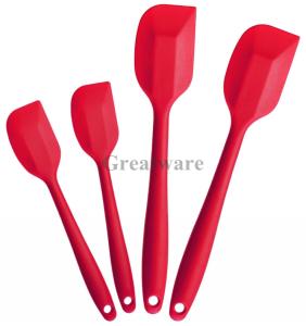 China Non-StickSilicone Spatula Set of 4 factory
