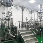 110V/220V/380V Cosmetic Emulsifier Mixer Machine Customized Power