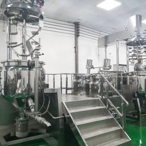 China 110V/220V/380V Cosmetic Emulsifier Mixer Machine Customized Power factory