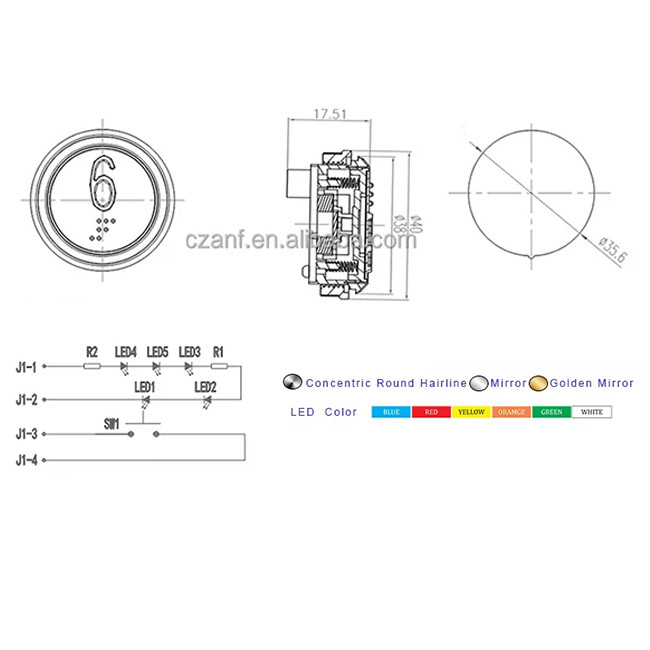 Landing Hall Panel School Elevator Push Buttons With Braille 3 Million Times Life