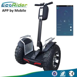China APP controlled Mobile 4000W segway human transporter samsung 72 V battery , two wheeled factory