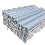 Road Safety W Beam Steel Fence with Straight Barrier and Galvanized Powder