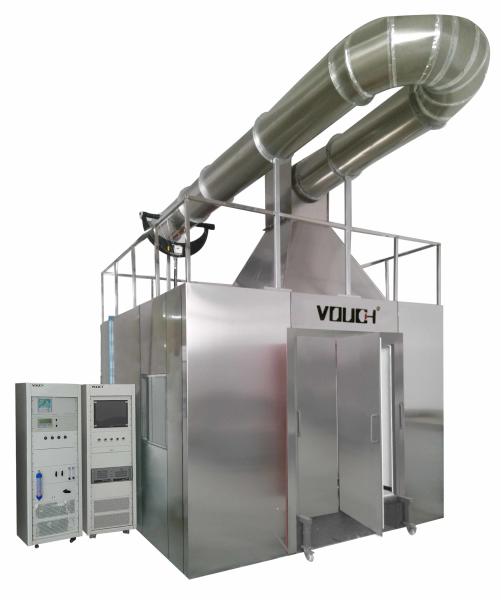 Single Combustion Building Material Flammability Test , Flammability Testing
