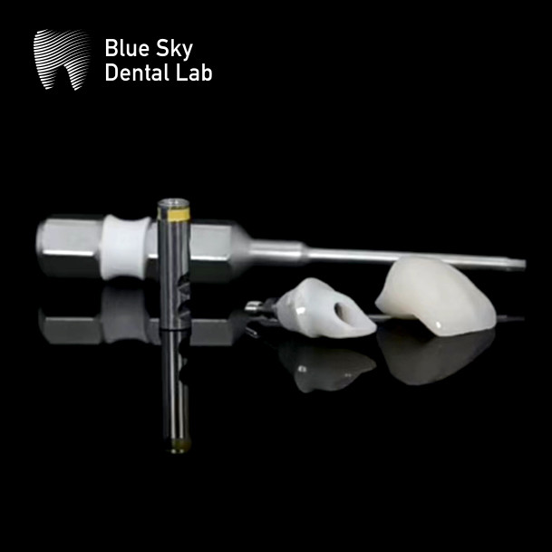 Titanium Tibase Zirconia Abutment Customized Zirconia Abutments For Implants