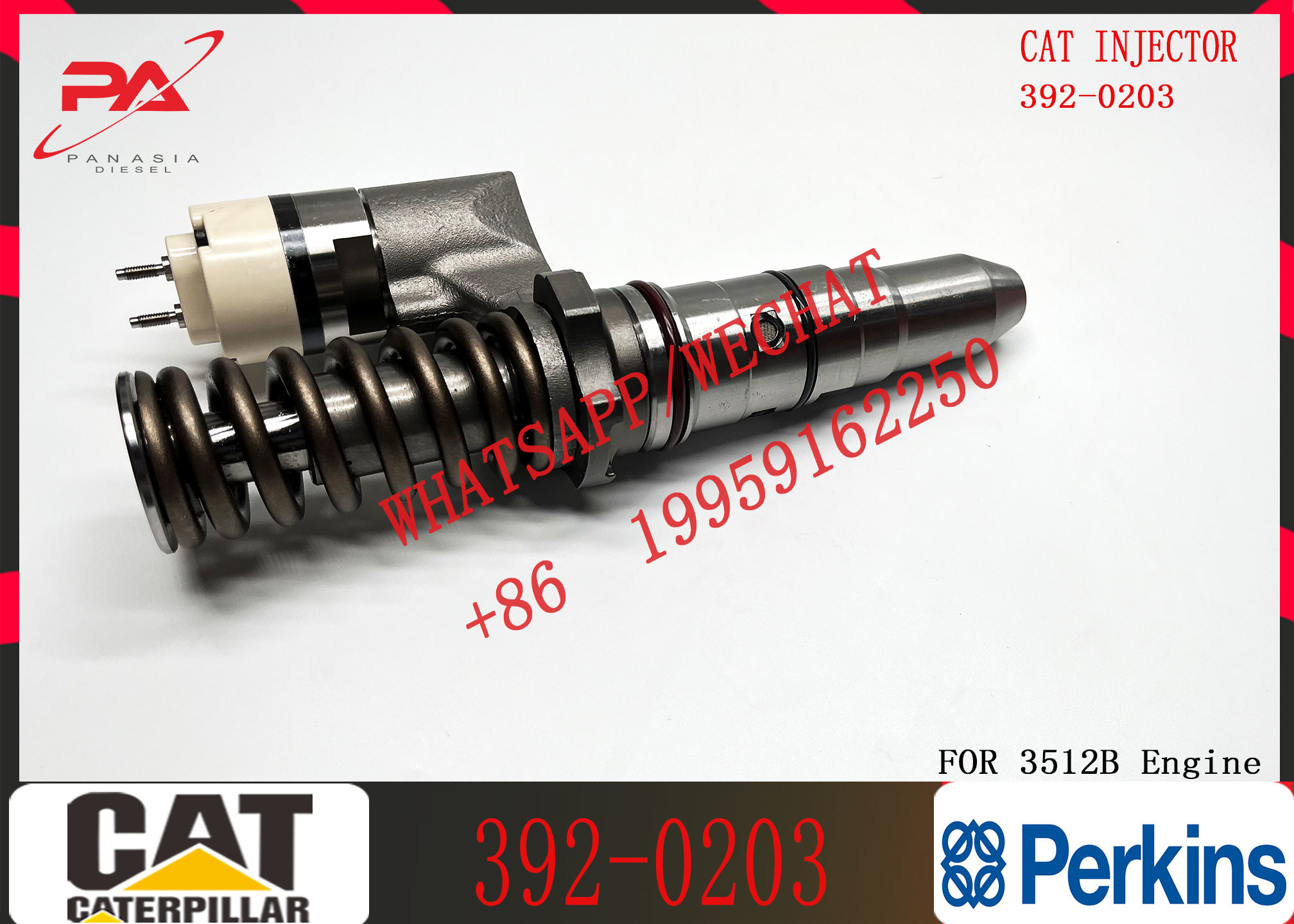 Fuel Injector Assembly 20R-1267 386-1755 392-0203 211-3024 249-0746 392-0200 392-0202 For C-aterpillar 3516B