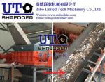 hot sale large mattress shredder/ double shaft shredder, waste furniture