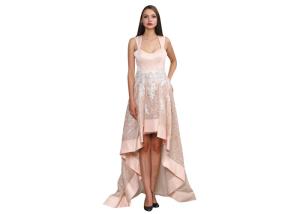 China Slip Dress Sweetheart European Style Evening Dresses High Low Style Color Optional factory