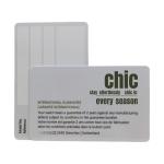Jewelry Watch Warranty card PVC Plastic Quality After-sales Service Card