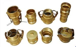 China Quick Coupling Flexible Fire Hydrant Hose Adapter By Sand Casting / Pressure Casting factory