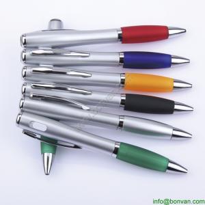 China gift pen,elegant led light ballpen, advertising gift light led pen factory