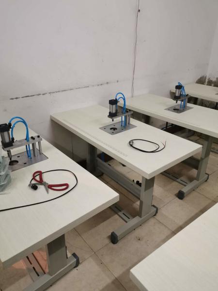 Half Automatic Surgical Mask Making Machine Nonwoven Disposable Face Mask Ear