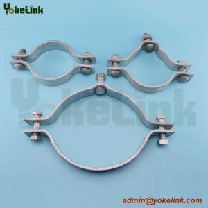 Double Offset Telescopic Pole Clamp / Pole Mounting Bands / Fasten Clamp