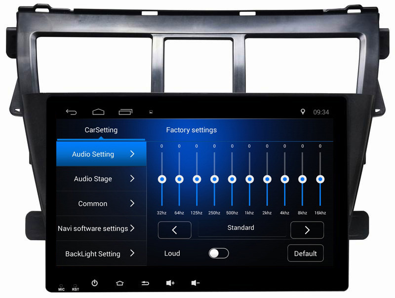 Ouchuangbo car radio stereo gps nav android 8.1 for Toyota Vios with USB SWC 1080P Video Blluetooth reverse camera