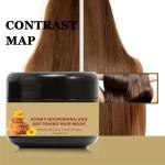 Smooth Nourishing Honey Repair Hair Mask Improving Dry Hair Beauty Mask OEM ODM