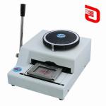 Maximum Typing Range 102x86 mm Manual Stainless Steel Plate Embossing Machine