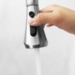 ASME A112.18.1 Single Hole 3.000kg Pull Down Kitchen Faucet