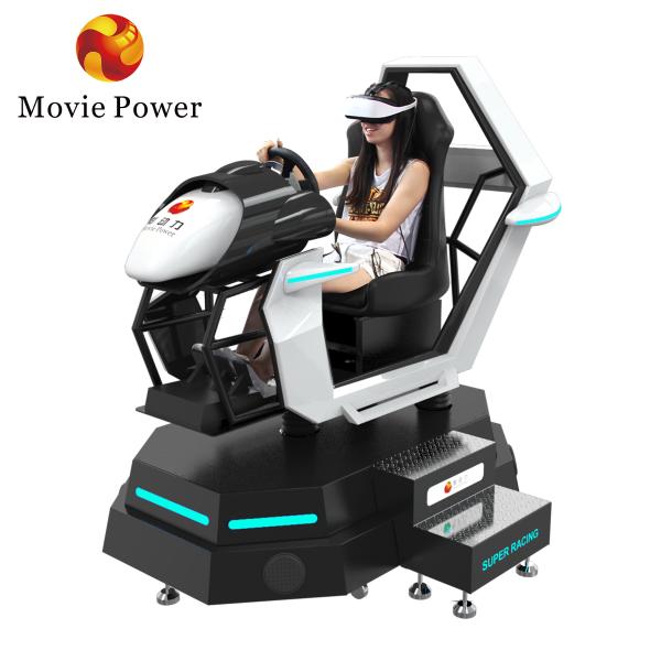 Indoor 360 Degree 9D Vr Car Racing Game Machine Virtual Reality Driving Arcade