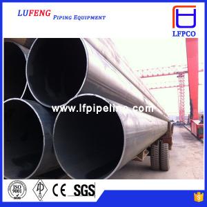 China oil and gas pipe ! 364mm lsaw steel pipe 21.3mm erw pipe factory