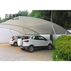 China Heat Treated Metal Frame Carports for Car Parking in Weather Resistant Material factory