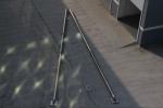 A Shape Aluminum Extension Pole Tubular Electric Power Gin Pole 17 - 30KN