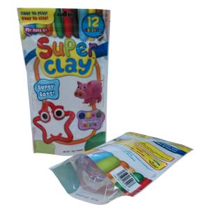 China Customized Printing Child Toy Plastic Packaging Bag With Hole factory