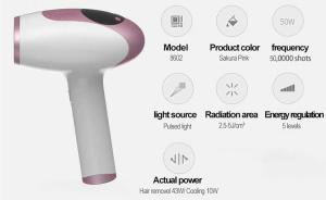 China Flashes Handpiece Ipl Hair Removal Device Long Lifetime 500000 factory