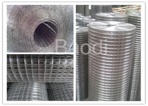 China Welded Iron Wire Galvanized Hardware Cloth For Bird Fence Bright Sliver Color factory