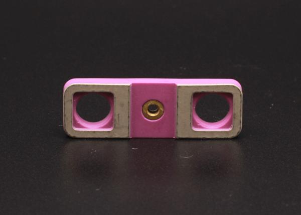 ISO14001 Strong Hardness 95% Alumina Ceramic Case Electric Vehicle part HVDC