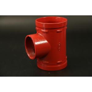 Reducer Grooved Tee Fittings For Precise / Dependable Grooved End Connections