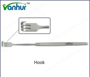 China OEM Acceptable Surgical Instruments Steel Bronchoscopic Hook for Bronchoscopy Treatment factory