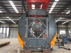 China ISO Tank Container Rotation Machine Automatic Turnover Rotating Machine factory
