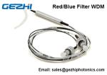 C band DWDM Red/Blue Filter WDM device 3 Port Thin Film Filter FWDM