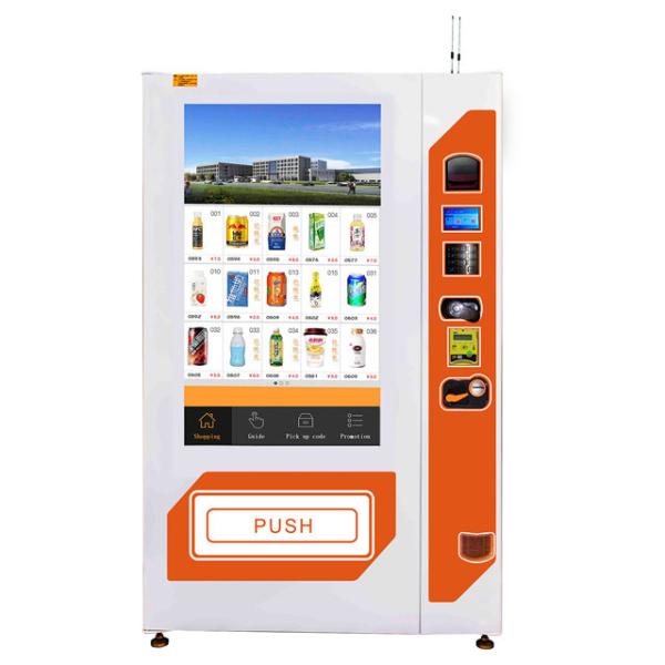 China Big Screen Snack Soda Combo Vending Machine,Chips Vending Machine factory