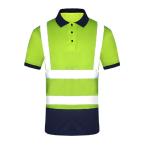 Reflective PPE Safety Wear Road Work Manager Reflective POLO Shirt/T-Shirt