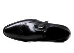 Adult Men's Dress Shoes Black Genuine Leather Brogue Style Shoes