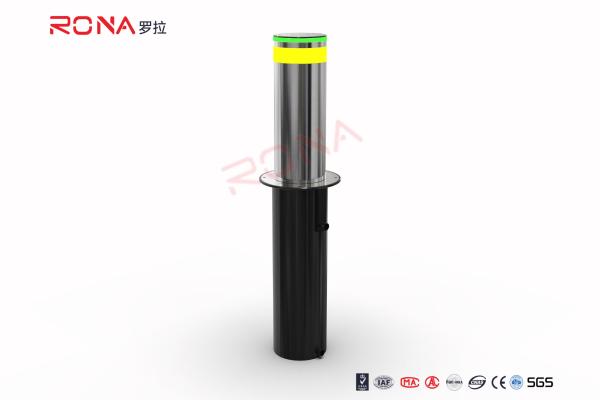 Anti-riot Lifting Type Retractable Security Bollards Semi-Automatic Rising