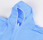 Chemical Industrial Workers Clothing Taped Seam Microporous Coverall with 3