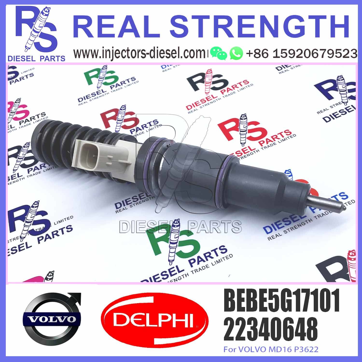 Common Rail Diesel Fuel Injector 22340648 BEBE5G17001 For Engine Parts