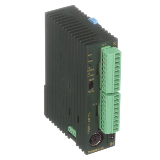 Panasonic AFP0RC14CRS FP0R Series PLC CPU Unit, 8 Input 6 Relay Output 24VDC
