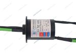 1000m Ethernet Signal Slip Ring Collector Low Temperature Conductive