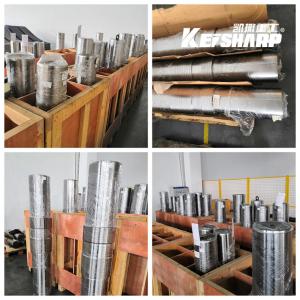 China Casting Steel Excavator Hydraulic Piston , Hydraulic Rock Breaker Piston factory