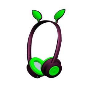 China Led Cat Wireless Luminous Bluetooth Headphones For Kids Cartoon Design factory