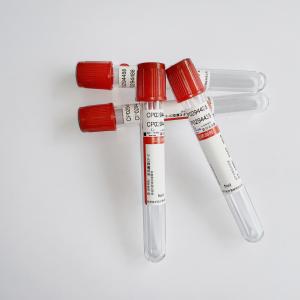 China Disposable Plain Blood Collection Tube Serum vacuum blood colletion tube Tube Holder factory