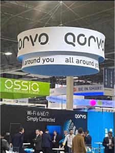 China Aluminum Tube Sky Circle Pop Up Exhibition Display Circle Hanging Banner ISO9001 factory