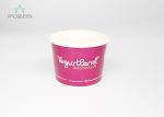 3 oz / 5 oz / 8 oz Disposable Ice Cream Cups Leak Proof For Frozen Desserts