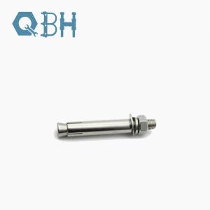 China Plain Surface Stainless Steel Sleeve Bolt Anchor Cold Forming Process factory