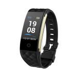 Real Time Smart Heart Rate Bracelet 0.96'' OLED Smart Wristband For Sports