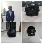 Unaware And Contactless Rapid Screening Smart Helmet