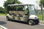 Park 6 Seater Golf Cart Electric Sightseeing Car With 3.7kw KDS Motor